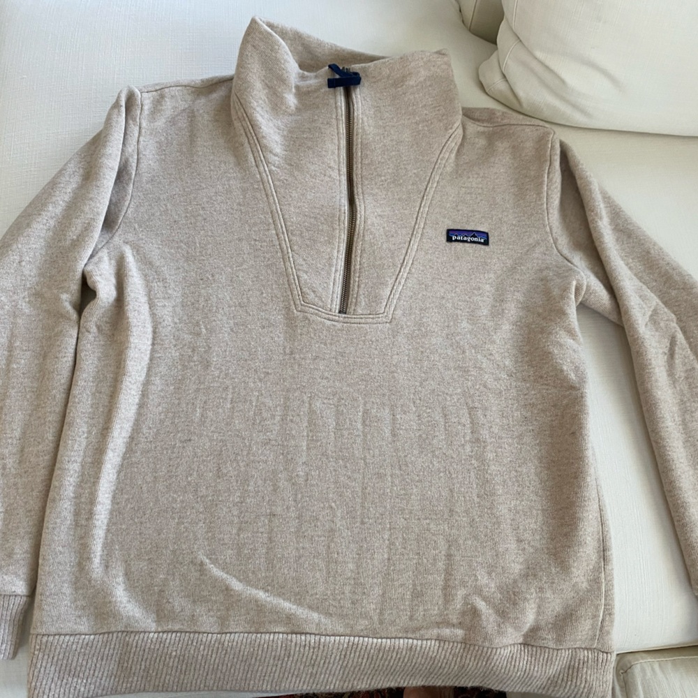 NWOT Patagonia Men’s Quarter Zip Sweater - Size L